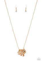 Load image into Gallery viewer, Paparazzi Accessories: Audacious Attitude - Gold Necklace
