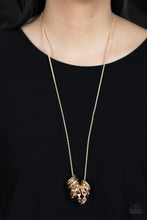 Load image into Gallery viewer, Paparazzi Accessories: Audacious Attitude - Gold Necklace
