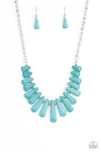 Load image into Gallery viewer, Paparazzi Accessories: Mojave Empress - Blue Necklace
