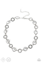 Load image into Gallery viewer, Paparazzi Accessories Rhinestone Rollout - White Choker
