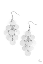 Load image into Gallery viewer, Paparazzi Accessories: Tropical Tryst - White Earring
