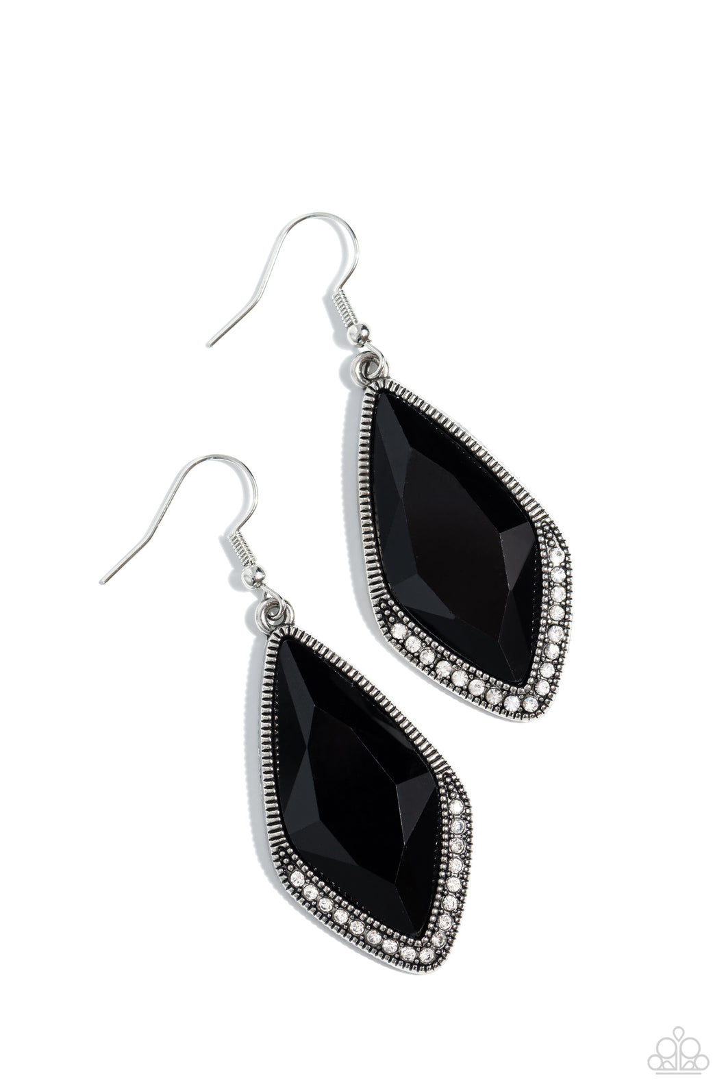 Paparazzi Accessories: Deco Dazzle - Black Earring