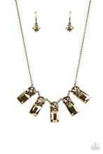 Load image into Gallery viewer, Paparazzi Accessories: Celestial  Royal - Brass Necklace
