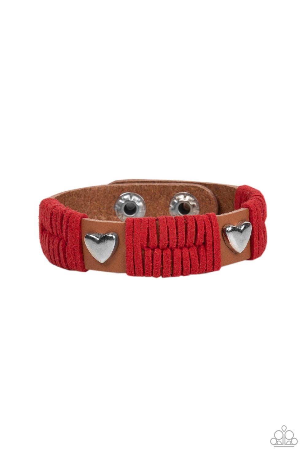 Paparazzi Accessories: Lusting for Wanderlust - Red Bracelet