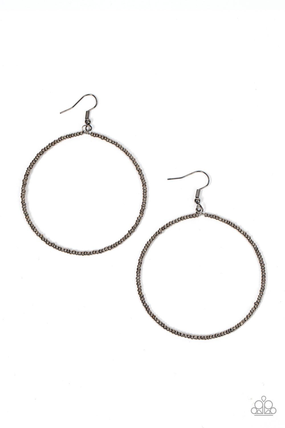 Paparazzi Accessories: Basically Beaded - Black Earrings