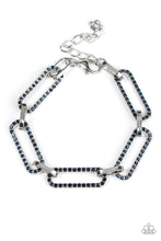 Load image into Gallery viewer, Paparazzi Accessories:  Still Not OVAL You - Blue Bracelet
