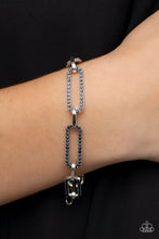 Load image into Gallery viewer, Paparazzi Accessories:  Still Not OVAL You - Blue Bracelet

