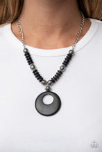 Load image into Gallery viewer, Paparazzi Accessories: Oasis Goddess - Black Necklace
