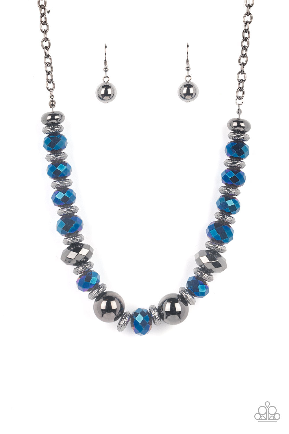 Paparazzi Accessories: Interstellar Influencer - Blue Necklace