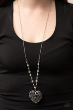 Load image into Gallery viewer, Paparazzi Accessories: Doting Devotion - White Necklace
