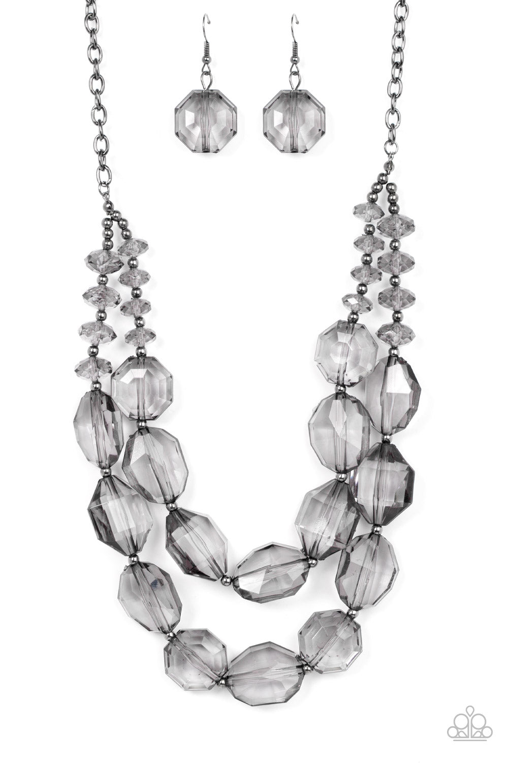 Paparazzi Accessories: cy Illumination - Black Necklace