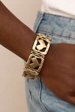 Load image into Gallery viewer, Paparazzi Accessories: Legendary Lovers - Brass Bracelet
