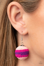 Load image into Gallery viewer, Paparazzi Accessories: Zest Fest - Pink Earrings
