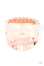 Load image into Gallery viewer, Paparazzi Accessories: Hammer Down - Rose Gold Ring
