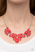 Load image into Gallery viewer, Paparazzi Accessories: A Passing FAN-cy - Red Necklace
