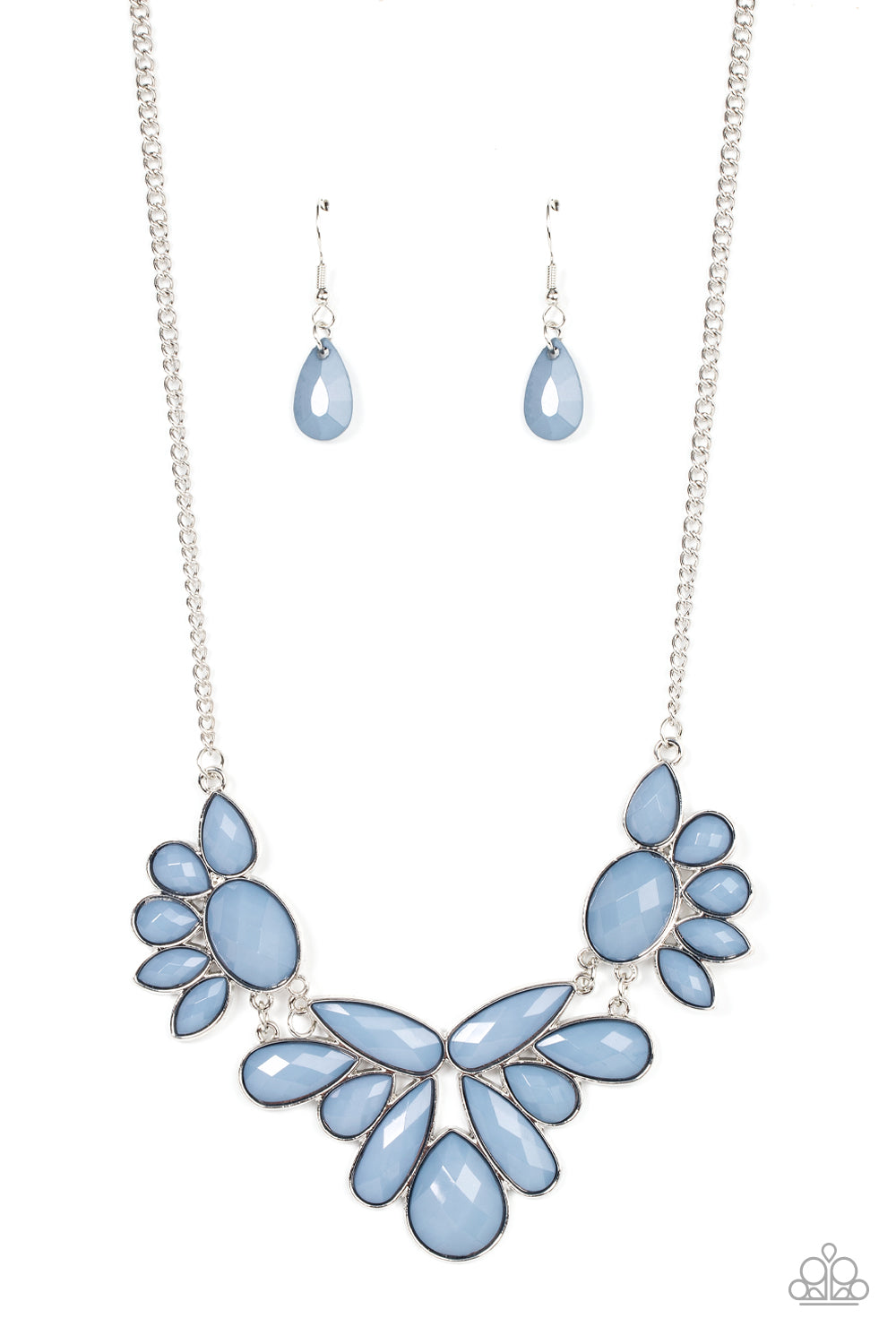 Paparazzi Accessories: A Passing FAN-cy - Blue Necklace