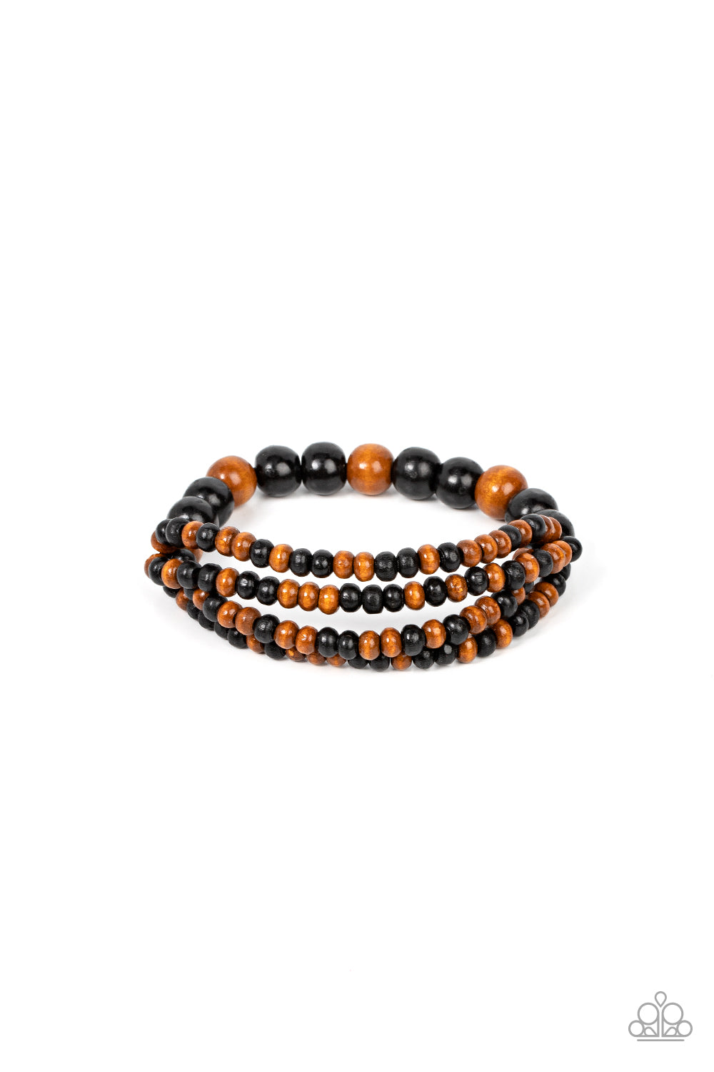 Paparazzi Accessories: Oceania Oasis - Black Bracelet