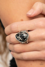 Load image into Gallery viewer, Paparazzi Accessories: Earth Hearth - Black Ring
