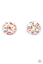 Load image into Gallery viewer, Paparazzi Accessories: Kaleidoscope Sky - White Post Earring
