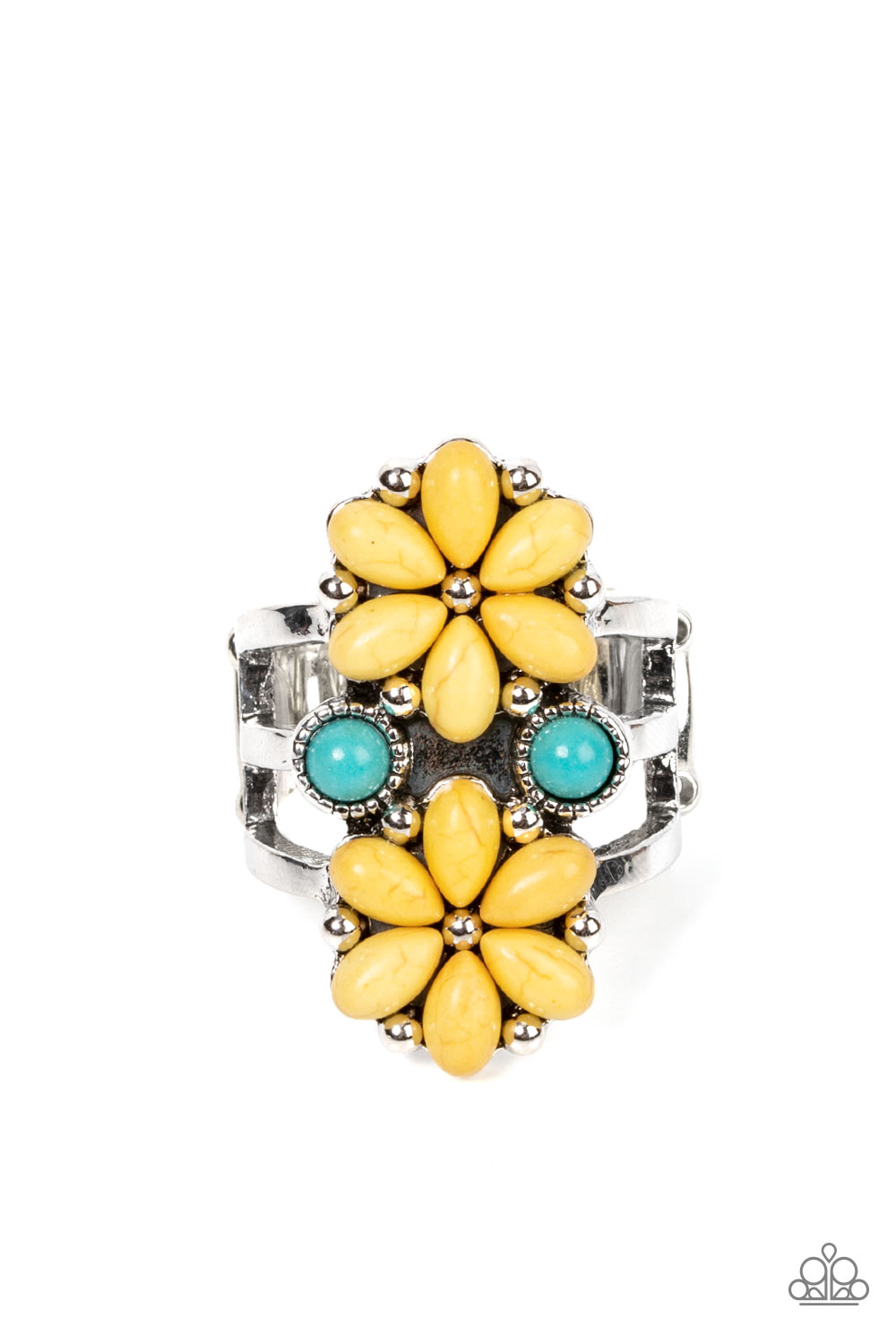 Paparazzi Accessories: Fredonia Florist - Yellow Ring