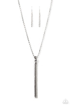 Load image into Gallery viewer, Paparazzi Accessories: Metallic MESH-Up - Silver Necklace
