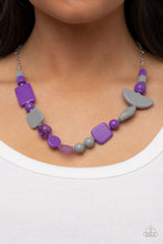 Load image into Gallery viewer, Paparazzi Accessories: Tranquil Trendsetter - Purple Necklace
