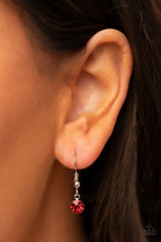 Load image into Gallery viewer, Paparazzi Accessories Lockdown My Heart - Red Necklace
