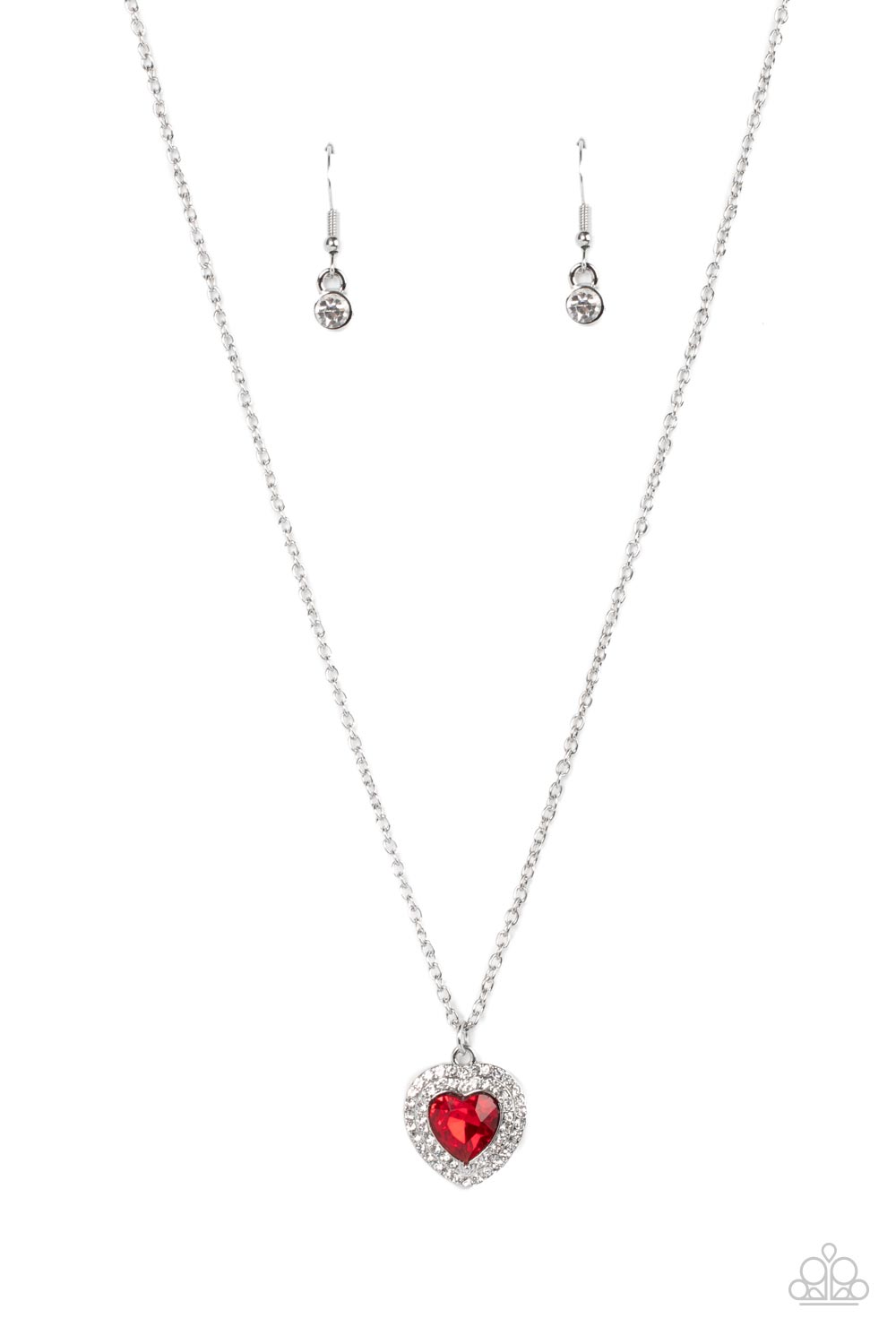 Paparazzi Accessories Taken with Twinkle - Red Necklace