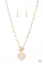 Load image into Gallery viewer, Paparazzi Accessories: If You LUST - Gold Necklace
