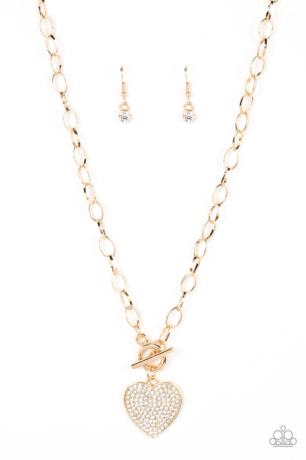 Paparazzi Accessories: If You LUST - Gold Necklace