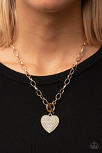 Load image into Gallery viewer, Paparazzi Accessories: If You LUST - Gold Necklace
