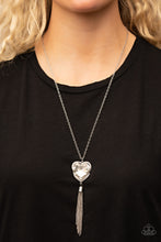 Load image into Gallery viewer, Paparazzi Accessories Finding My Forever - White Necklace
