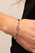 Load image into Gallery viewer, Paparazzi Accessories Cupids Confessions - Red Bracelet
