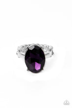 Load image into Gallery viewer, Paparazzi Accessories: Updated Dazzle - Purple Ring
