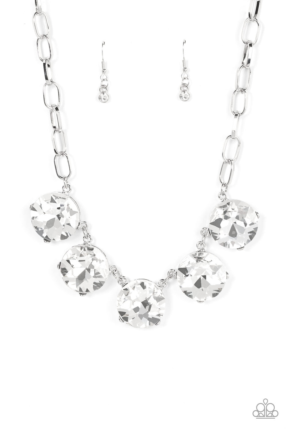 Paparazzi Accessories: Limelight Luxury - White Necklace