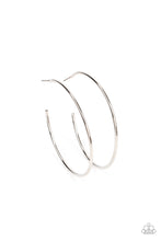 Load image into Gallery viewer, Paparazzi Accessories: Can I Get a HOOP HOOP - Silver Hoop Earrings

