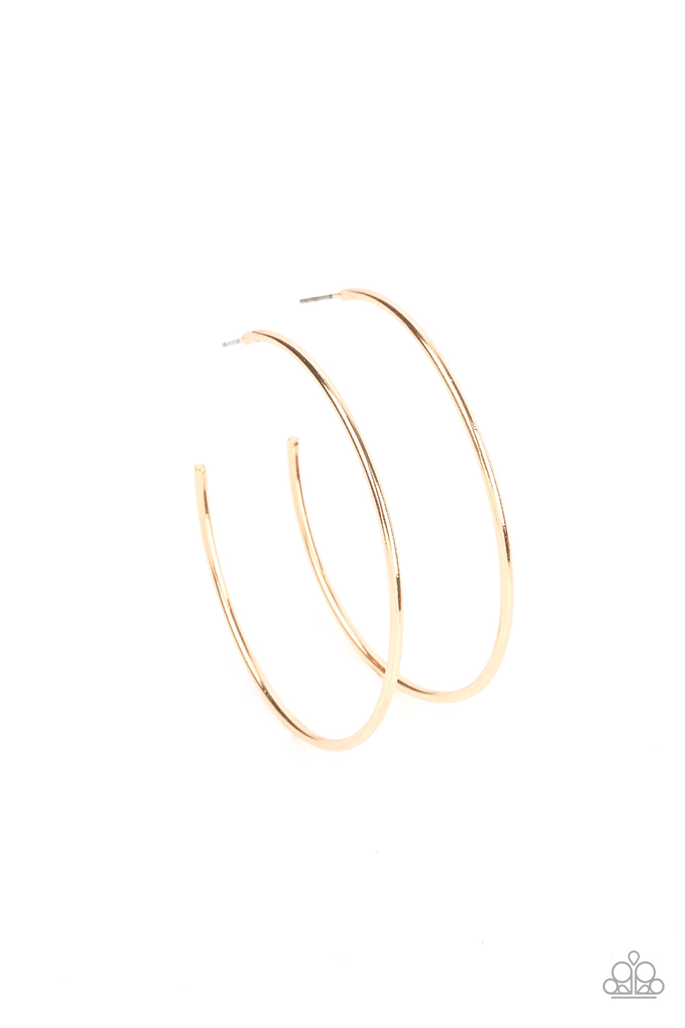 Paparazzi Accessories: Can I Get a HOOP HOOP - Gold Hoop Earrings