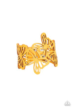 Load image into Gallery viewer, Paparazzi Accessories: Butterfly Breeze - Yellow Bracelet
