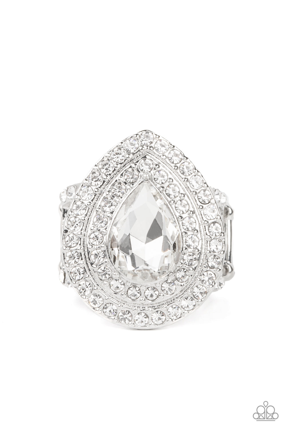 Paparazzi Accessories: Icy Indulgence - White Ring