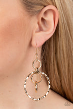 Load image into Gallery viewer, Paparazzi Accessories: Twisted Temptation - Gold Earring
