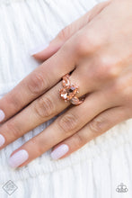 Load image into Gallery viewer, Paparazzi Accessories: Law of Attraction - Rose Gold Ring
