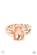Load image into Gallery viewer, Paparazzi Accessories: Law of Attraction - Rose Gold Ring
