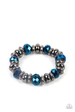 Load image into Gallery viewer, Paparazzi Accessories: Power Pose - Blue Bracelet
