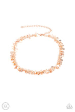 Load image into Gallery viewer, Paparazzi Accessories; Surreal Shimmer - Gold Choker Necklace
