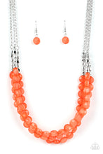 Load image into Gallery viewer, Paparazzi Accessories: Pacific Picnic - Orange Necklace
