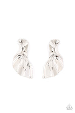 Load image into Gallery viewer, Paparazzi Accessories: METAL-Physical Mood - Silver Earrings
