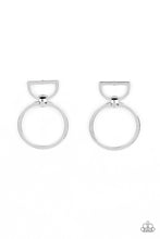 Load image into Gallery viewer, Paparazzi Accessories: CONTOUR Guide - Silver Earring
