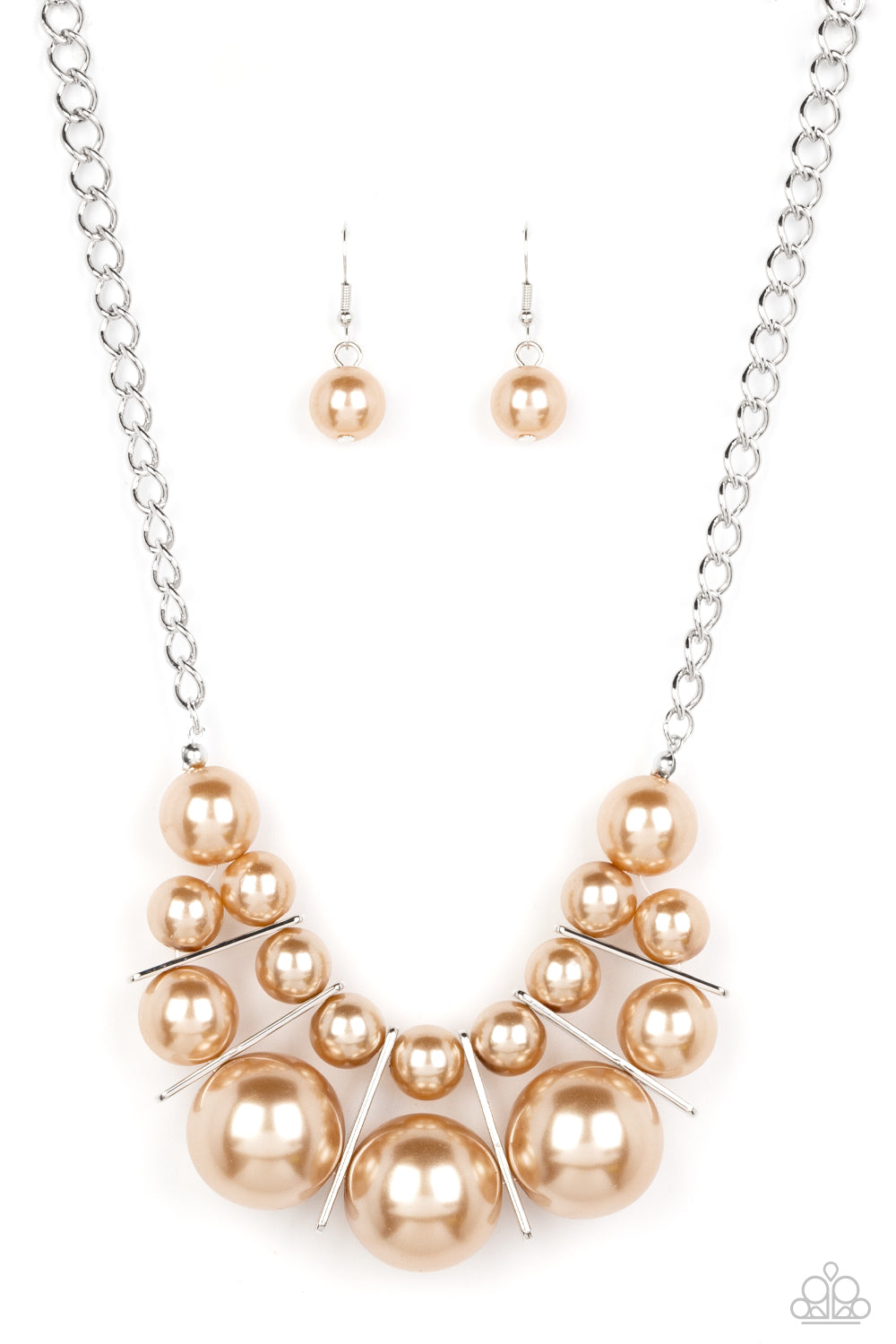 Paparazzi Accessories Challenge Accepted - Brown Necklace