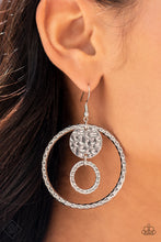 Load image into Gallery viewer, Paparazzi Accessories Mojave Metal Art - Silver Earring

