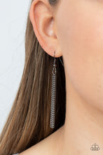 Load image into Gallery viewer, Paparazzi Accessories: Reeling in Relics - Black Necklace
